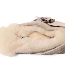 Adventure Shoes Pantoffel Oulu Grey Suede 100% Australische Merinowol - 8785342100381