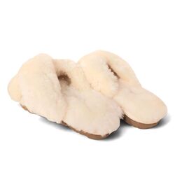 Adventure Shoes Pantoffel Stockholm Sand 100% Australische Merinowol - 8785342099937