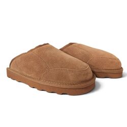 Adventure Shoes Pantoffel Tampere Brown Suede 100% Australische Merinowol - 8785342100244