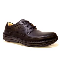 Clarks Nature Three Veterschoenen 20339008 Zwart - 5051038309288