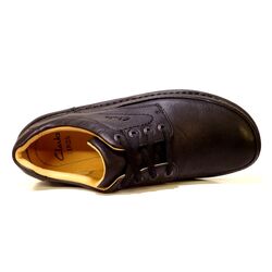 Clarks Nature Three Veterschoenen 20339008 Zwart - 5051038309288