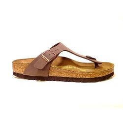 Birkenstock Teenslipper Gizeh 043751 Mocca Bruin Breed - 4013871891147