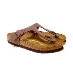Birkenstock Teenslipper Gizeh 043751 Mocca Bruin Breed - 4013871891093