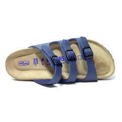 Birkenstock Florida Slippers 0554713 Blauw - 4040714064000