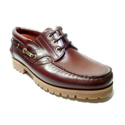 Van Bommel Bootschoenen 10470 05 Bruin Rood - 8717745148479