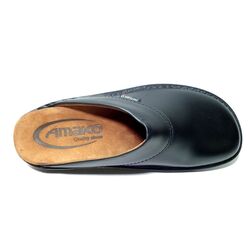 Amako 520 Muil Slippers Zwart - 520 Muil Slippers Zwart