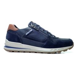 Mephisto Bradley Veterschoenen Sneakers Blauw - 3597435679316