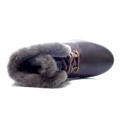 Panama Jack Veterboot P03 Aviator Igloo C13 Chestnut Bruin Lamsvacht Gevoerd - 8433991885899