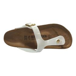Birkenstock Slipper Gizeh 1005299 Wit Lak Normaal - 4052605931599