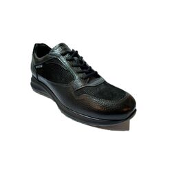 Mephisto Veterschoen Sneaker Davis Zwart Verwisselbaar Voetbed - 9½ / 44 - 3597436186110