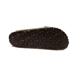 Birkenstock Slipper Arizona 0951303 Taupe Suède Zacht Voetbed Smal - 4040714342634