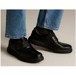 Clarks Klittenbandschoen Un Abode Strap 26136986 H Zwart - 5050408995748