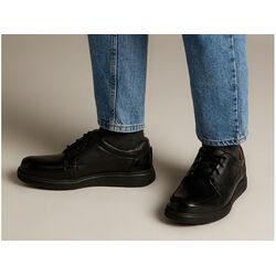 Clarks Veterschoen Un Abode Ease 26136984 H Zwart - 5050408756981