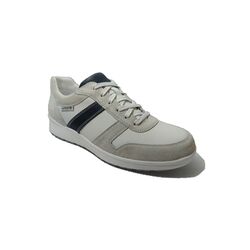 Mephisto Veterschoen Vito Off White Combi Suède - 3597436115233