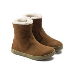 Birkenstock Korte Laars Lille Kids 1020206 Mink Suède Zacht Gevoerd Normaal - 4061416773021