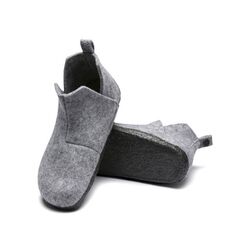 Birkenstock Pantoffel Andermatt 1017516 Licht Grijs Vilt Smal - 4052001832537