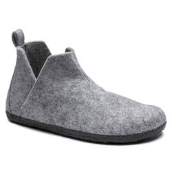 Birkenstock Pantoffel Andermatt 1017516 Licht Grijs Vilt Smal - 4052001832537