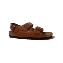 Birkenstock Sandaal Milano 1019123 Ginger Brown Natuurleer Smal - 4061416348052