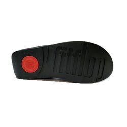 Fitflop Slipper Lulu Perf Toe-Post Zwart - Fitflop Slippers Lulu Perf Toe-Post Zwart