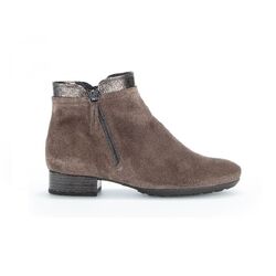 Gabor Korte Laars 32.718.30 Mohair Taupe Suède Wijdte H - 4066558660949