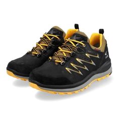 Allrounder Outdoor Wandelschoen Rake Off-TEX Zwart Geel - 3660910569010