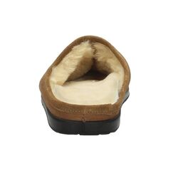 Rohde Pantoffel 6736 Cuoio Bruin Vacht Gevoerd Suède Verwisselbaar Voetbed - 673676440229