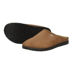 Rohde Pantoffel 6736 Cuoio Bruin Vacht Gevoerd Suède Verwisselbaar Voetbed - 673676440229