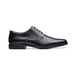Clarks Nette Schoenen Howard Walk Zwart Wijdte H - 5059304916543