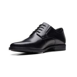 Clarks Nette Schoenen Howard Walk Zwart Wijdte H - 5059304916543