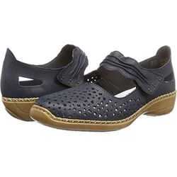 Rieker Bandschoen 41399-14 Blauw - 4020933824791