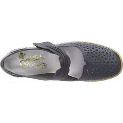 Rieker Bandschoen 41399-14 Blauw - 4020933824753