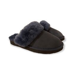 Van Driel Shoes Pantoffel Sheepskin Scuff Sis Blauw - 8951005738776