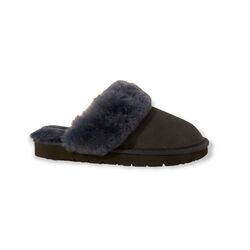 Van Driel Shoes Pantoffel Sheepskin Scuff Sis Blauw - 8951005738776