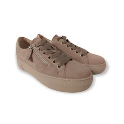 Gabor Sneaker 26.465.12 Metal Puder Taupe Suède - 4065171442178