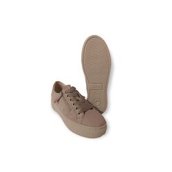 Gabor Sneaker 26.465.12 Metal Puder Taupe Suède - 4065171442178