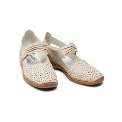 Rieker Bandschoen 41399-60 Beige - 4060596309655