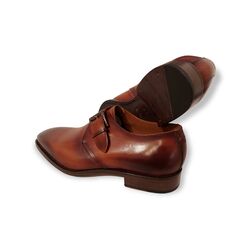 Greve Nette Gespschoen Utrecht 4424.88-002 Cognac Patina Wijdte K - 8719394236675