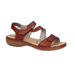 Rieker Sandaal  659C7-24 Bruin Zacht Voetbed - 4059954835424