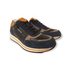 Mephisto Sneaker Gilford Mulberry Blauw Oranje Combi - 3597436358463
