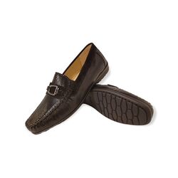 Sioux Instapper Cortizia-723-H Zwart Reptielprint Suède Verwisselbaar Voetbed Wijdte H - 4054765896930