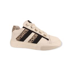 Jochie & Freaks Sneaker Eva JF-23500 Wit Zwart - 8720862012059