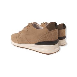 Australian Sneaker Odysey Suède 15.1598.02-D79 Sand-Cognac - 8720822006036