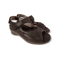 Durea Sandaal 7408 220 9652 Wijdte M Zwart - 8520192780532