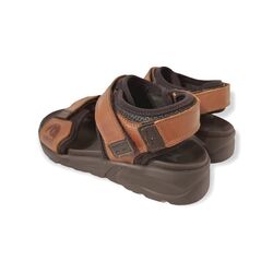 Mephisto Sandaal Tito Chestnut Bruin Zwart - 3597436248054