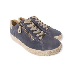 Hartjes Sneaker 162.1401/99 42.19 Wijdte H Blauw Suède - 9010579054268