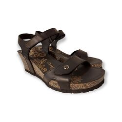 Panama Jack Sandaal Julia Basics B1 Napa Grass Negro Zwart - 8433991588424