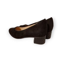 Hassia Pump 5 30 3002 Wijdte H Zwart Suède - 9010483171891