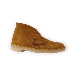 Clarks Veterboot Desert Boot Brown/Orange Suède - 5059680962578