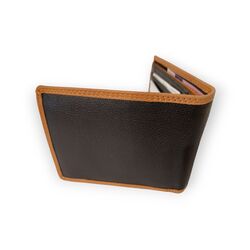 Dariya Portemonnee 2900 Zwart Cognac Leer - 4260182897362