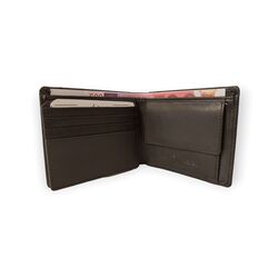 Dariya Portemonnee 2903 Zwart Roze Leer - 4260182897584